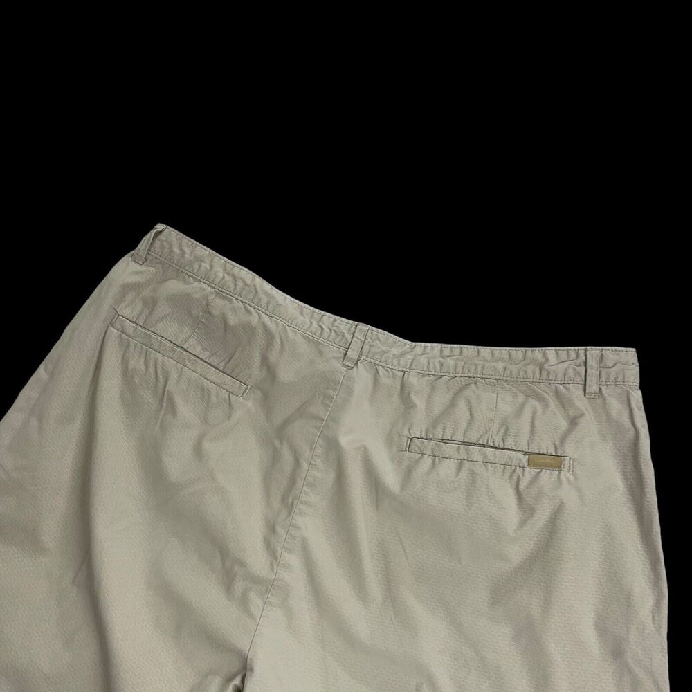Calvin Klein Men's Beige Flat Front Dress Casual Shorts SZ/ 38 - Picture 11 of 12